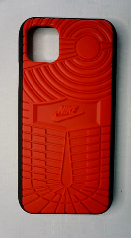 AJ1 Red Sole iPhone Case